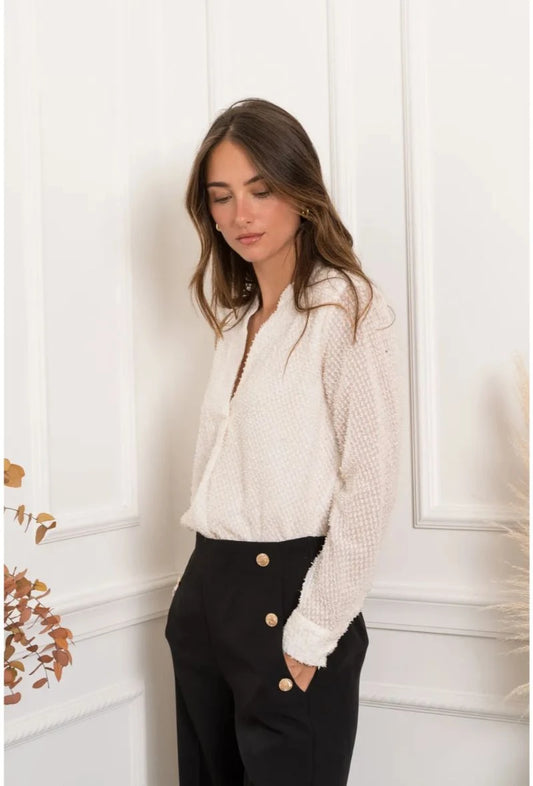 Blouse décolté kelly