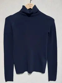 PULL COL ROULÉ NOIR