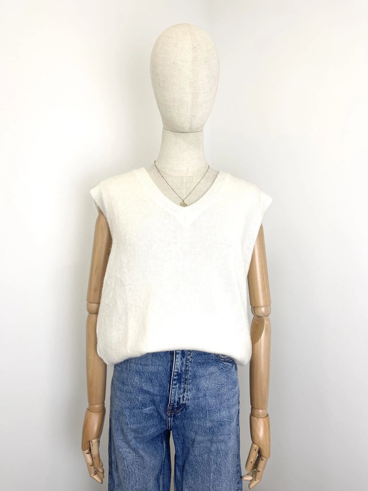 Pull sans manche ROSE