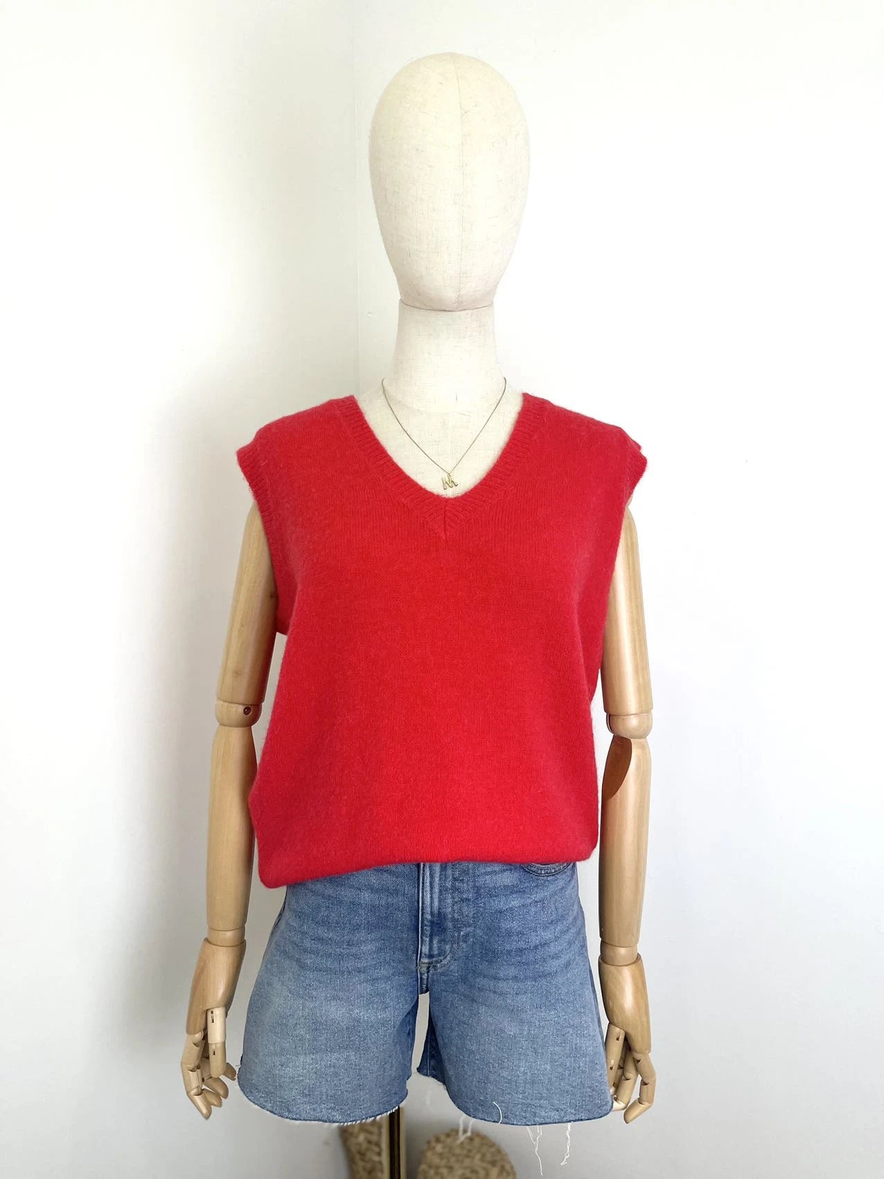 Pull sans manche ROSE
