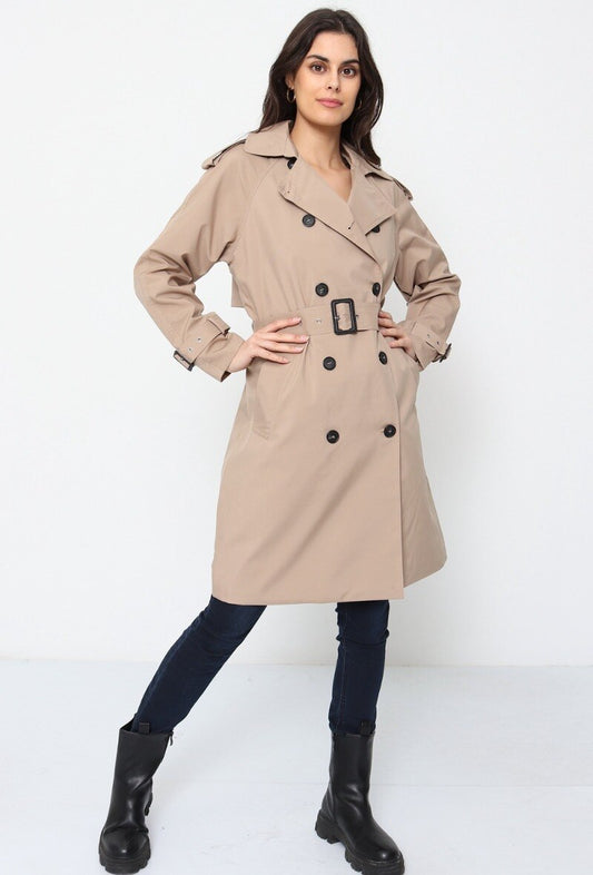 TRENCH COAT CAMEL