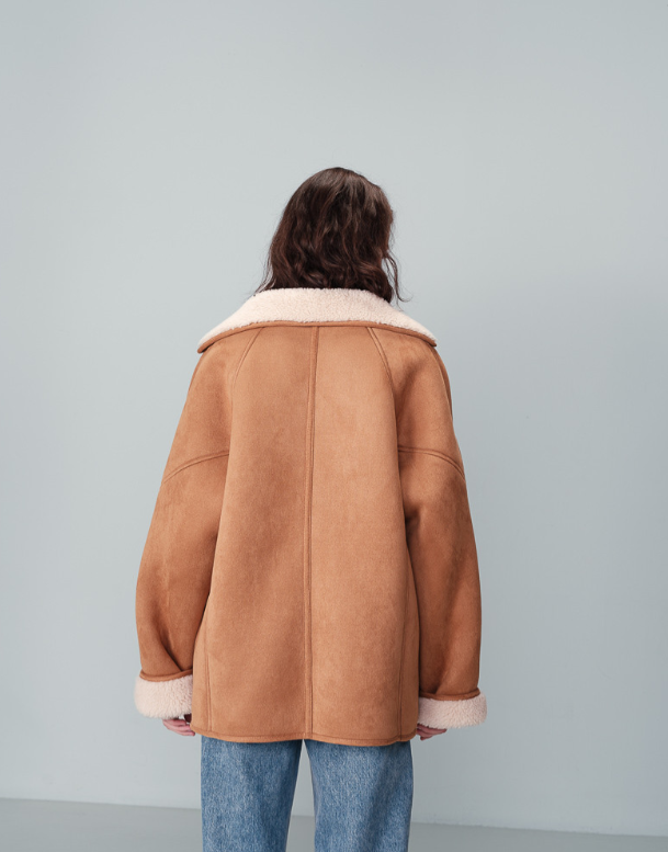 MANTEAU CAMEL NOIRA