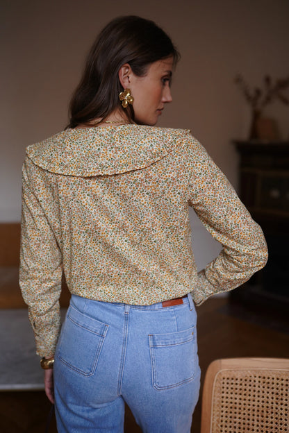 Blouse imprimée fleurie