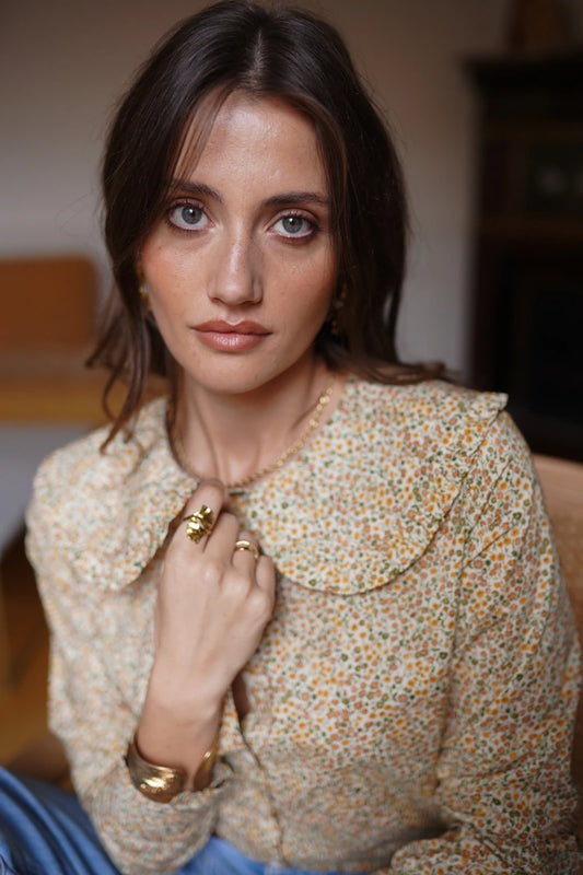 Blouse imprimée fleurie